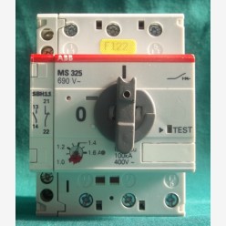 ABB MS 325 690V, 1.0-1.6A with SBH11