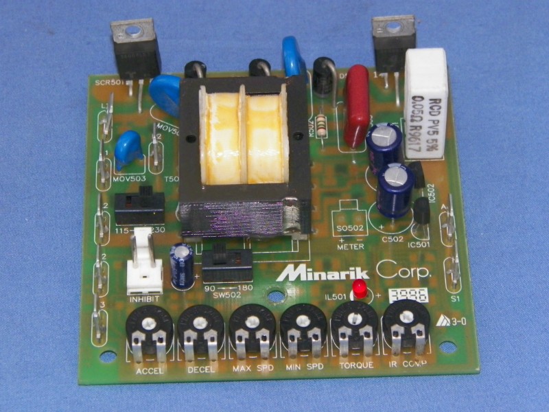 170-0480 Motor Control Board Minarik Corp 