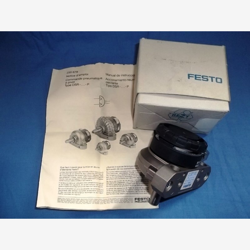 1PC New Festo DSR 25 180 P 11911 Pneumatic Rotary In Box Brand New Free Shipping - Foto 2